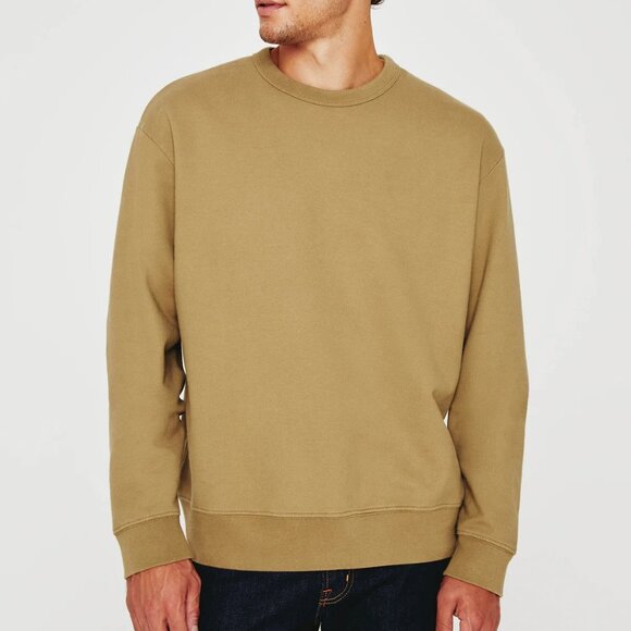 BNWT MEN’S ADRIANO GOLDSCHMIED AG JEANS ARC CREW NECK SWEATSHIRT US MEDIUM (M) - Picture 1 of 11